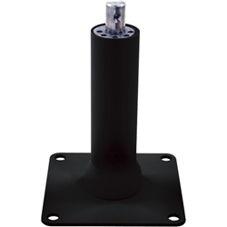 PXAタイプ ロング支柱卓上取付ブラケット（穴径7mm・ブラック）