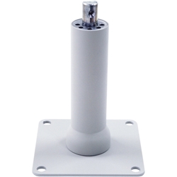 PXAタイプ ロング支柱卓上取付ブラケット（穴径7mm・ライトグレー）