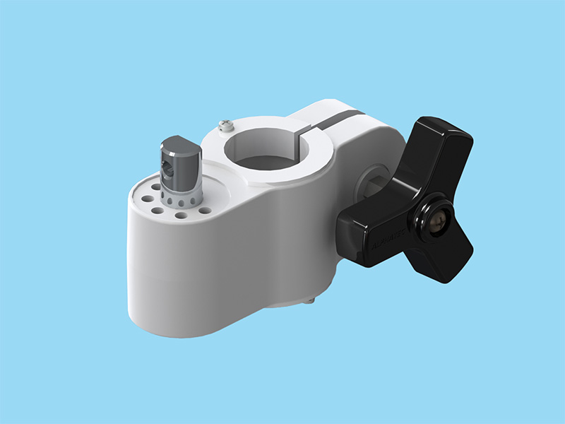 PS7AX・G1AXシリーズ用 パイプ径32ミリ用 取付ブラケット ライトグレー