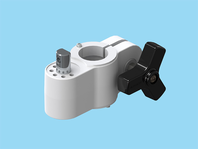 PS7AX・G1AXシリーズ用 パイプ径32ミリ用 取付ブラケット ホワイト