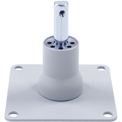 PXBタイプ 卓上取付ブラケット（穴径10mm・ライトグレー）