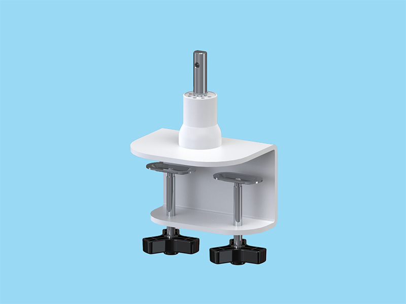 PS5CX・PS7BX・G1BXシリーズ用 ノブ式強化クランプ ライトグレー