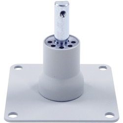 PXBタイプ 卓上取付ブラケット（穴径7mm・ライトグレー）