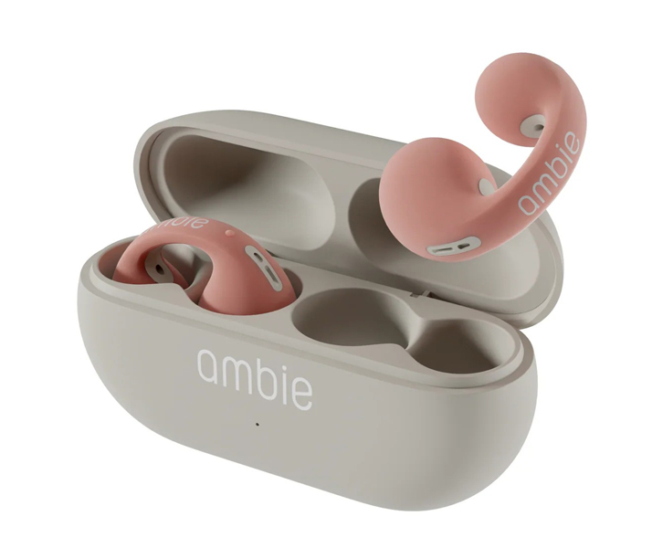 ambie sound earcuffs AM-TW02 Flamingo × Beige