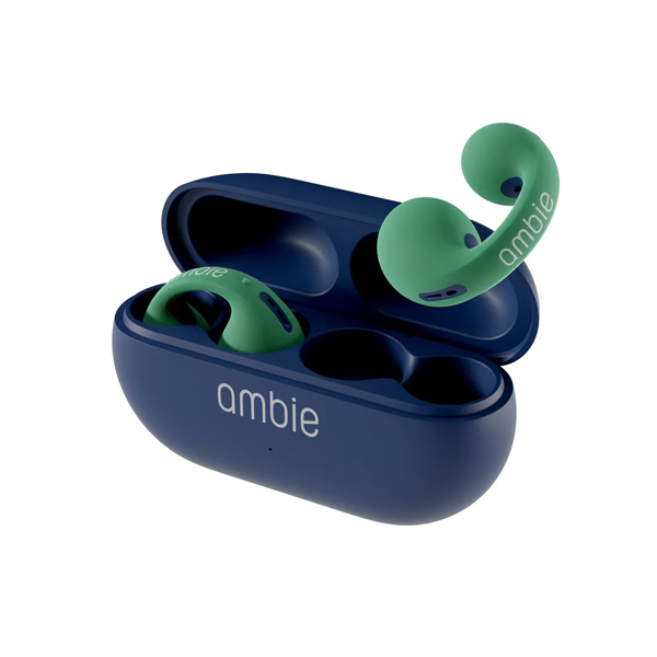 ambie sound earcuffs AM-TW02 Green × Indigo