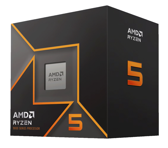 AMD Ryzen 5 9600 with Wraith Stealth Cooler AM5 6コア/12スレッド 3.8GHz 38MB 65W 100-100000718BOX