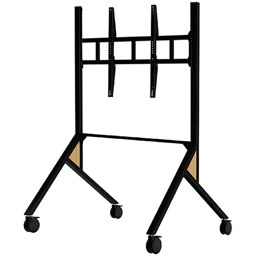 ディスプレイスタンド ヒト HIT11 ブラック色 キャスター付 ディスプレイ取付金具付 電子黒板にもお奨め ディスプレイ推奨サイズ ～86型