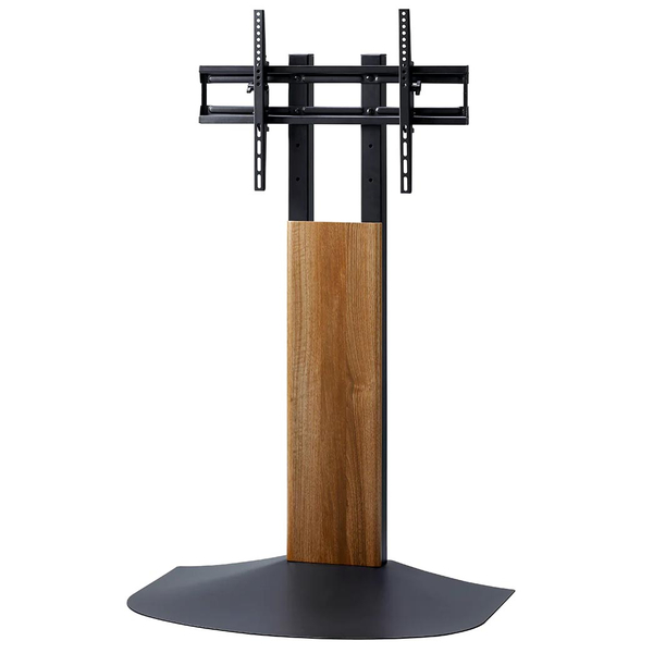 壁寄せTVスタンド 40～77V用/ダークブラウン