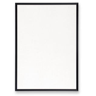 アルミ枠ポスターパネル ブラック A2サイズ