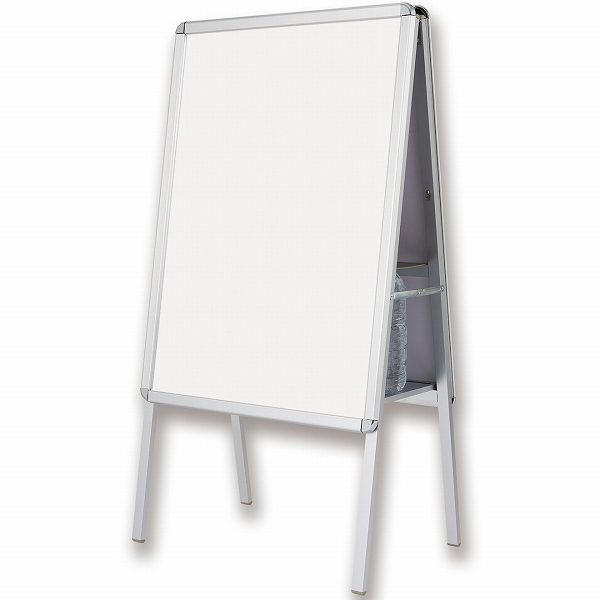 転倒防止アルミ枠ポスタースタンド A1