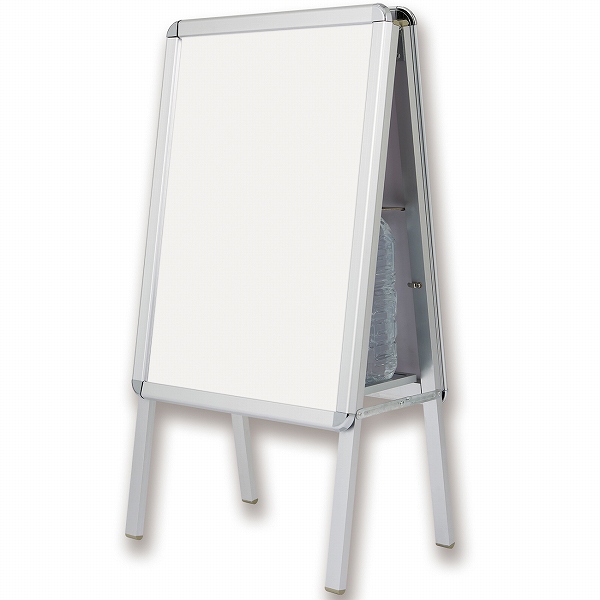 転倒防止アルミ枠ポスタースタンド A2