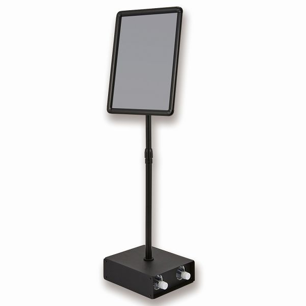 転倒防止アルミ枠ポスタースタンド A3サイズ