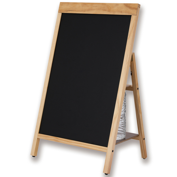 転倒防止リバーシブルボード M ペットボトルを4本おける ボード面をひっくり返すだけでカンタン入れ替え マーカー＆チョーク対応