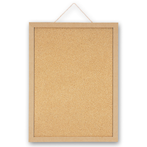 コルクボード 600×450mm Lサイズ 厚み12mmでプッシュピンが裏に出ない タテヨコ両用