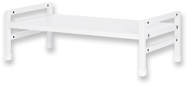 机上台 高さ調整付き ホワイト