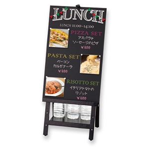 転倒防止イーゼル M ブラック