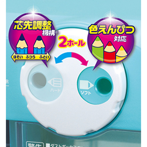 電動シャープナーDUO ブルー