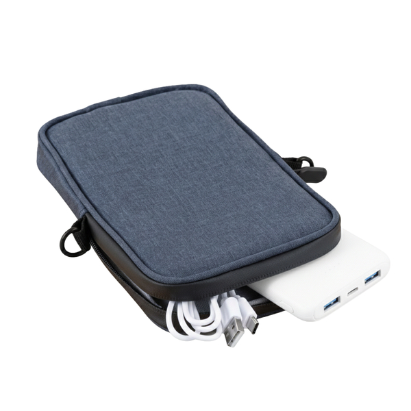 モバイルバッテリーポーチ 防炎タイプ ネイビー