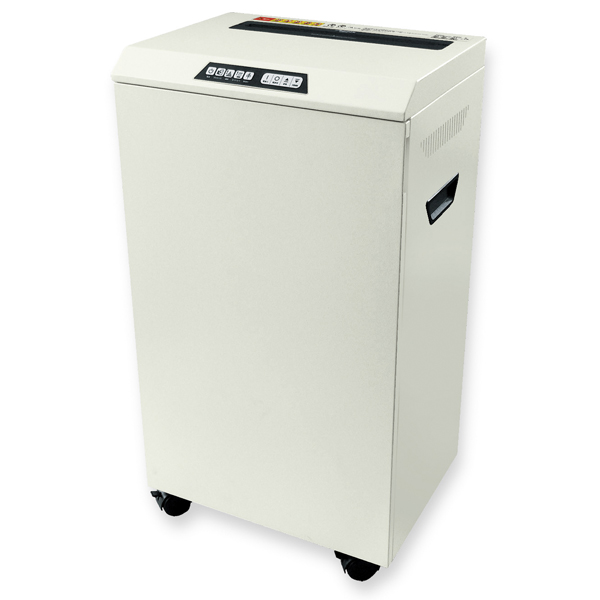 業務用マイクロカットシュレッダー A3対応 金属ボディ採用 最大17枚細断(50Hz) ダスト容量55.7L 定格時間60分 細断寸法2×15mm W460×D335×H840mm
