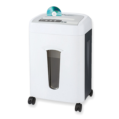 クロスカットシュレッダー 最大27枚細断 連続60分 オートクリーニング機能搭載 メディア対応