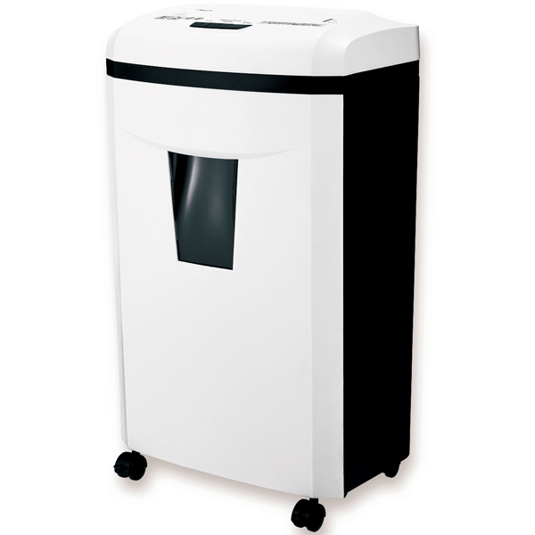 マイクロカットシュレッダー 連続120分使用可 最大11枚細断 オートリバース機能搭載 2×15mm ダスト容量約27L（A4約900枚）