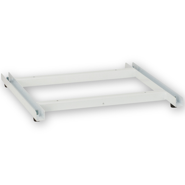 ロッカー 組立式収納ボックス用ベース スチール製 アジャスタータイプ