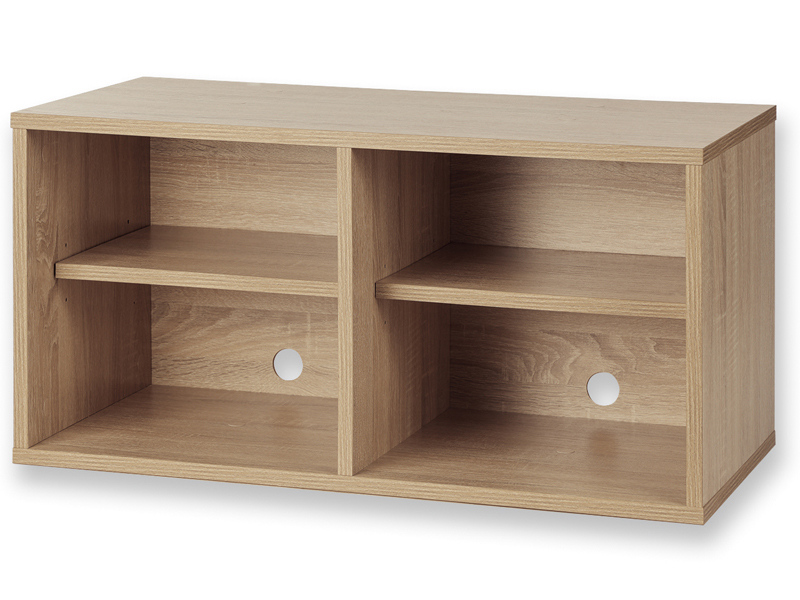 組立式 木製収納ボックス ワイド 扉無し