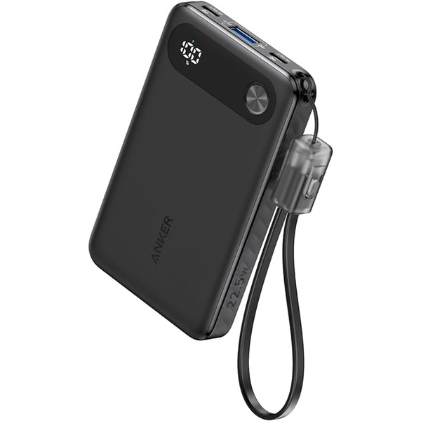 Anker Power Bank (10000mAh 22.5W) 【アップグレード版】 ブラック