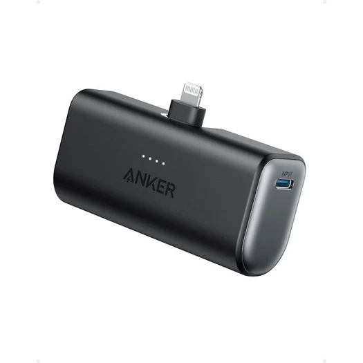 Anker Nano Power Bank (12W Built-In Lightning Connector) ブラック