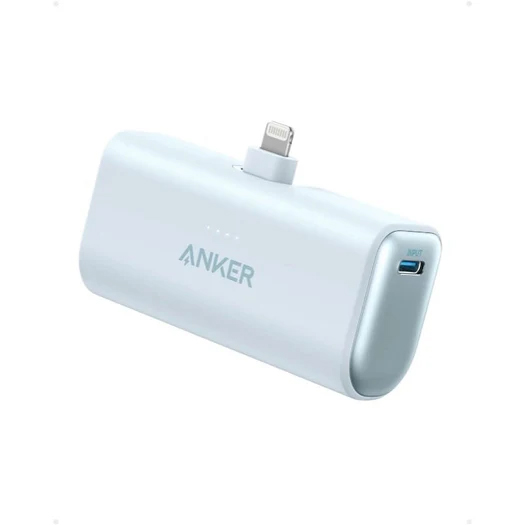 Anker Nano Power Bank (12W Built-In Lightning Connector) ブルー