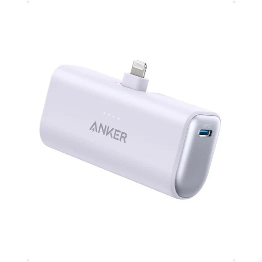 Anker Nano Power Bank (12W Built-In Lightning Connector) パープル