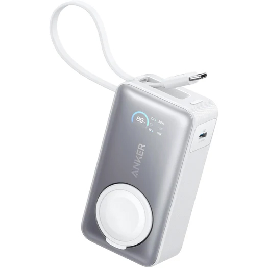 Anker MagGo Power Bank (10000mAh 35W For Apple Watch) (ホワイト)