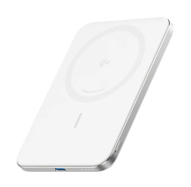 Anker Nano Power Bank (5000mAh MagGo Slim) ホワイト