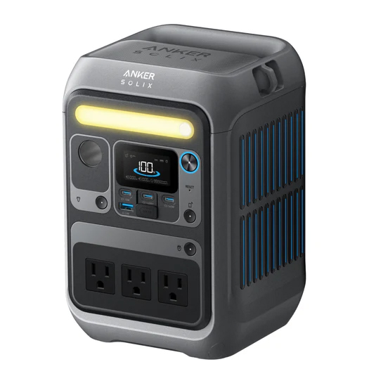 Anker Solix C300 Portable Power Station ポータブル電源 288Wh (ダークグレー)