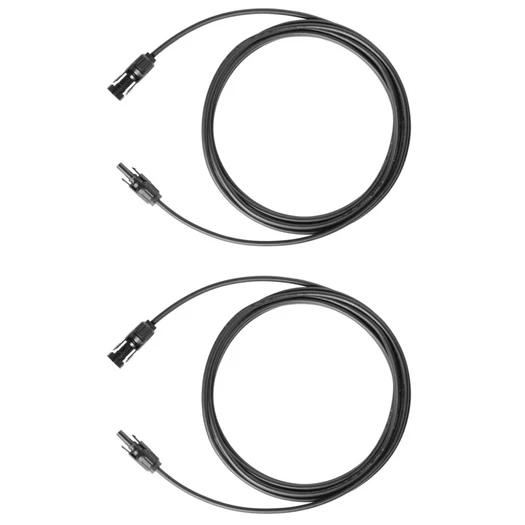 Anker Solix Solar Panel MC4 Charging Cable (5m) ブラック