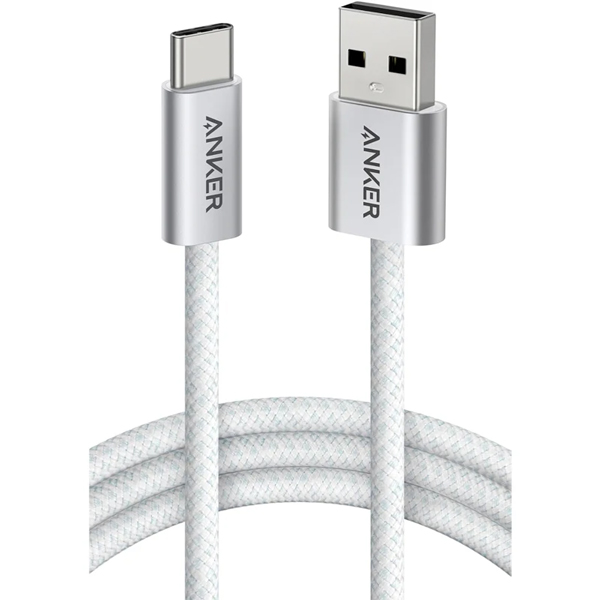 Anker Zolo USB-C & USB-A ケーブル 1.8m ホワイト