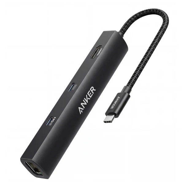 Anker USB-C ハブ (6-in-1 イーサネット) LE