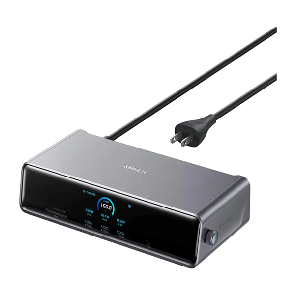 Anker Prime ドッキングステーション (14-in-1 Triple Display DisplayLink) グレー