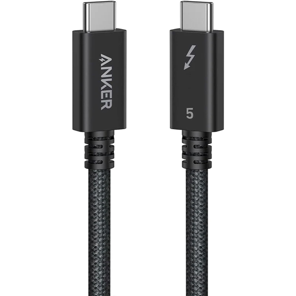 Anker Prime USB-C & USB-C ケーブル Thunderbolt 5 (240W 80Gbps) 0.5m