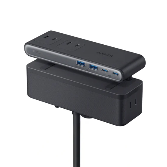 Anker Nano Power Strip (10-in-1 70W クランプ式) ブラック