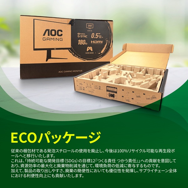 製品ECOパッケージ