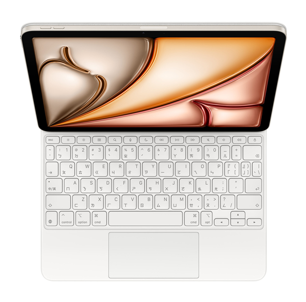 11インチiPad Air（M3）用Magic Keyboard - 中国語（注音） - ホワイト
