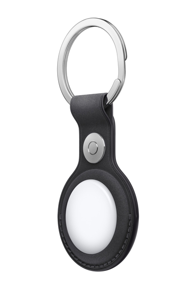 AirTagファインウーブンキーリング - ブラック