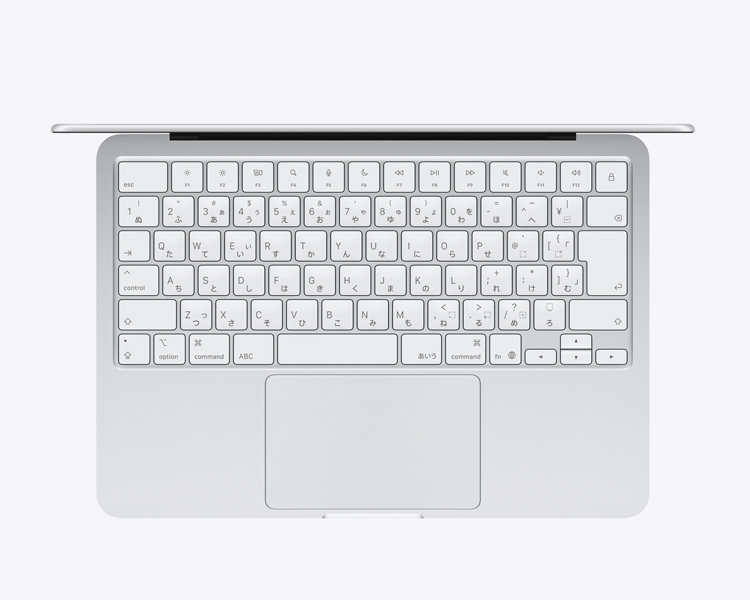 13インチMacBook Neo: 6コアCPUと5コアGPUを搭載したApple A18 Proチップ/8GB/256GB SSD/ODDなし/macOS/Officeなし/13.0型/シルバー