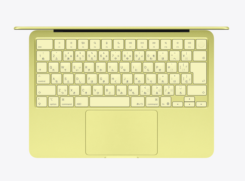 13インチMacBook Neo: 6コアCPUと5コアGPUを搭載したApple A18 Proチップ/8GB/512GB SSD/ODDなし/macOS/Officeなし/13.0型/Touch ID/シトラス
