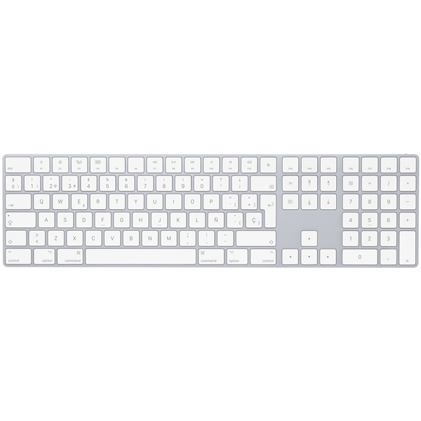 Magic Keyboard（テンキー付き）- スペイン語 - シルバー