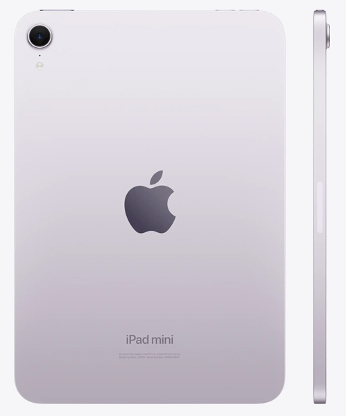 iPad mini Wi-Fiモデル 256GB - パープル (CPU:A17 Pro/メモリ非公開/ストレージタイプ非公開256GB/iPasOS/8.3型/SIMスロット:なし)