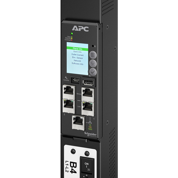 APC NetShelter Rack PDU Advanced Gen 2、Switched、3Phase、400V/415V、60A
