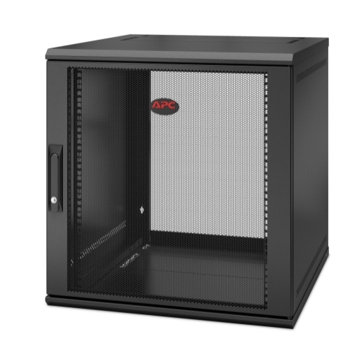 NetShelter WX 12U Single Hinged Wall-mount Enclosure 600mm Deep
