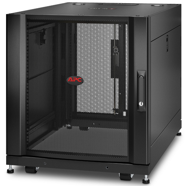 APC NetShelter SX 12U Server Rack Enclosure 600mm x 900mm w/ Sides Black